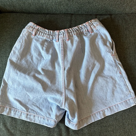 Big Bud Press Light Blue Jean Shorts - Picture 6 of 7